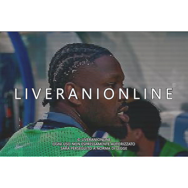 TVEM May 23, 2025 Como, Italy - Como 1907 vs FC Inter - Italian soccer serie A 2024/25 - Giuseppe Sinigaglia Stadium. In the pic: Marcus Thuram of FC Inter ©TVEM Emmanuele Mastrodonato - AGENZIA ALDO LIVERANI SAS