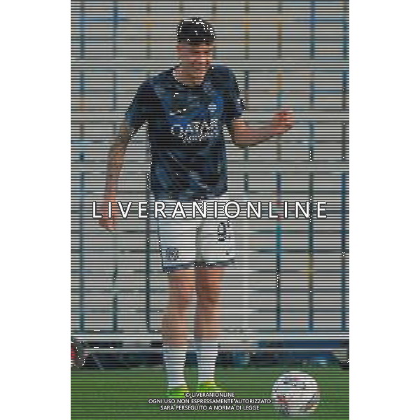 TVEM May 23, 2025 Como, Italy - Como 1907 vs FC Inter - Italian soccer serie A 2024/25 - Giuseppe Sinigaglia Stadium. In the pic: Alessandro Bastoni of FC Inter ©TVEM Emmanuele Mastrodonato - AGENZIA ALDO LIVERANI SAS