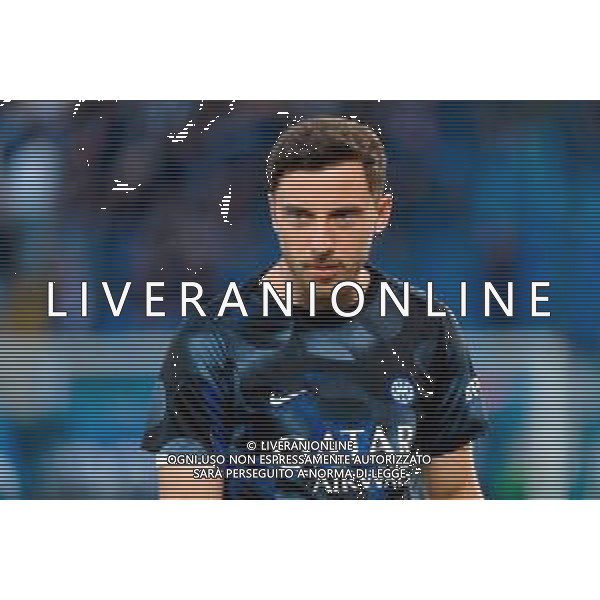 TVEM May 23, 2025 Como, Italy - Como 1907 vs FC Inter - Italian soccer serie A 2024/25 - Giuseppe Sinigaglia Stadium. In the pic: Carlos Augusto of FC Inter ©TVEM Emmanuele Mastrodonato - AGENZIA ALDO LIVERANI SAS