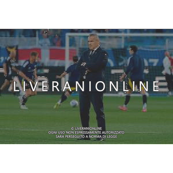 TVEM May 23, 2025 Como, Italy - Como 1907 vs FC Inter - Italian soccer serie A 2024/25 - Giuseppe Sinigaglia Stadium. In the pic: coach Massimiliano Farris of FC Inter ©TVEM Emmanuele Mastrodonato - AGENZIA ALDO LIVERANI SAS