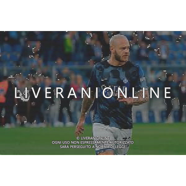 TVEM May 23, 2025 Como, Italy - Como 1907 vs FC Inter - Italian soccer serie A 2024/25 - Giuseppe Sinigaglia Stadium. In the pic: Federico Dimarco of FC Inter ©TVEM Emmanuele Mastrodonato - AGENZIA ALDO LIVERANI SAS
