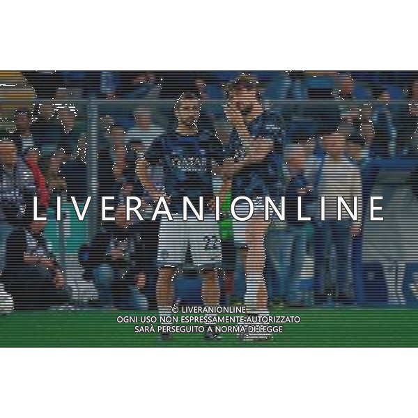 TVEM May 23, 2025 Como, Italy - Como 1907 vs FC Inter - Italian soccer serie A 2024/25 - Giuseppe Sinigaglia Stadium. In the pic: Henrikh Mkhitaryan of FC Inter and Francesco Acerbi of FC Inter ©TVEM Emmanuele Mastrodonato - AGENZIA ALDO LIVERANI SAS