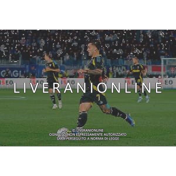 TVEM May 23, 2025 Como, Italy - Como 1907 vs FC Inter - Italian soccer serie A 2024/25 - Giuseppe Sinigaglia Stadium. In the pic: Gabriel Strefezza of Como 1907 ©TVEM Emmanuele Mastrodonato - AGENZIA ALDO LIVERANI SAS