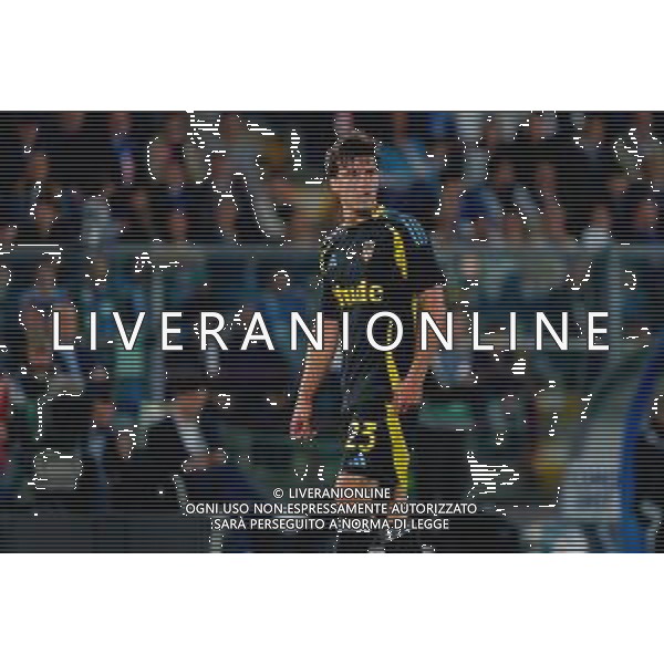 TVEM May 23, 2025 Como, Italy - Como 1907 vs FC Inter - Italian soccer serie A 2024/25 - Giuseppe Sinigaglia Stadium. In the pic: Maximo Perrone of Como 1907 ©TVEM Emmanuele Mastrodonato - AGENZIA ALDO LIVERANI SAS
