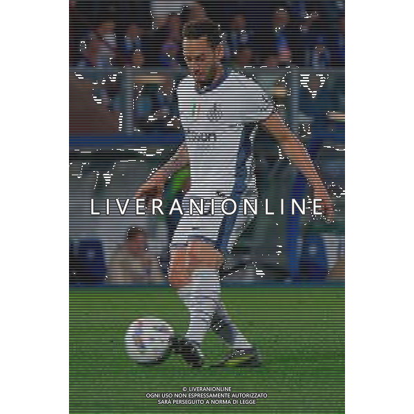 TVEM May 23, 2025 Como, Italy - Como 1907 vs FC Inter - Italian soccer serie A 2024/25 - Giuseppe Sinigaglia Stadium. In the pic: Hakan Calhanoglu of FC Inter ©TVEM Emmanuele Mastrodonato - AGENZIA ALDO LIVERANI SAS