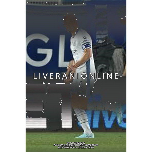 TVEM May 23, 2025 Como, Italy - Como 1907 vs FC Inter - Italian soccer serie A 2024/25 - Giuseppe Sinigaglia Stadium. In the pic: Stefan de Vrij of FC Inter celebrates after scoring a goal ©TVEM Emmanuele Mastrodonato - AGENZIA ALDO LIVERANI SAS