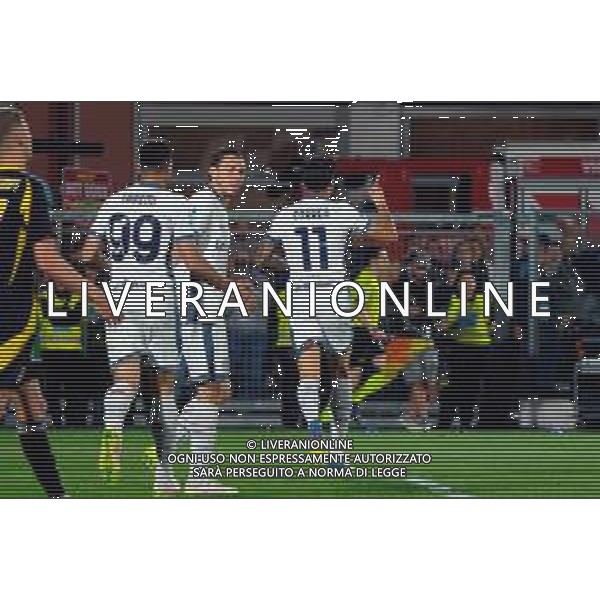 TVEM May 23, 2025 Como, Italy - Como 1907 vs FC Inter - Italian soccer serie A 2024/25 - Giuseppe Sinigaglia Stadium. In the pic: Joaquín Correa of FC Inter celebrates after scoring a goal ©TVEM Emmanuele Mastrodonato - AGENZIA ALDO LIVERANI SAS