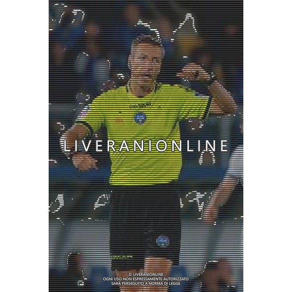 TVEM May 23, 2025 Como, Italy - Como 1907 vs FC Inter - Italian soccer serie A 2024/25 - Giuseppe Sinigaglia Stadium. In the pic: the referee Davide Massa of Imperia ©TVEM Emmanuele Mastrodonato - AGENZIA ALDO LIVERANI SAS