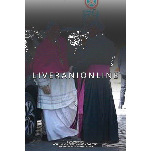 Roma - 25 Maggio 2025 Papa Leone XIV incontra il Sindaco di Roma Roberto Gualtieri ai piedi del Campidoglio Nella Foto: Papa Leone XIV Andrea Bracaglia - AGENZIA ALDO LIVERANI SAS