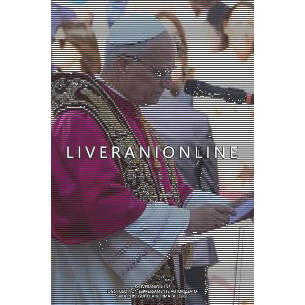 Roma - 25 Maggio 2025 Papa Leone XIV incontra il Sindaco di Roma Roberto Gualtieri ai piedi del Campidoglio Nella Foto: Papa Leone XIV Andrea Bracaglia - AGENZIA ALDO LIVERANI SAS