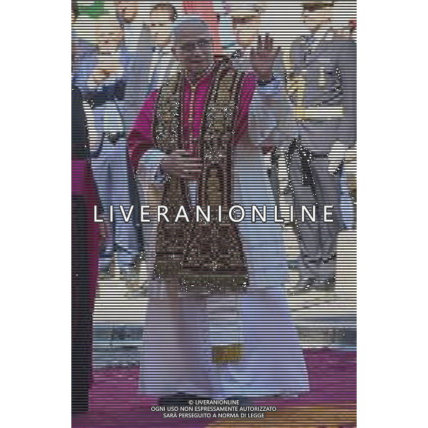 Roma - 25 Maggio 2025 Papa Leone XIV incontra il Sindaco di Roma Roberto Gualtieri ai piedi del Campidoglio Nella Foto: Papa Leone XIV Andrea Bracaglia - AGENZIA ALDO LIVERANI SAS