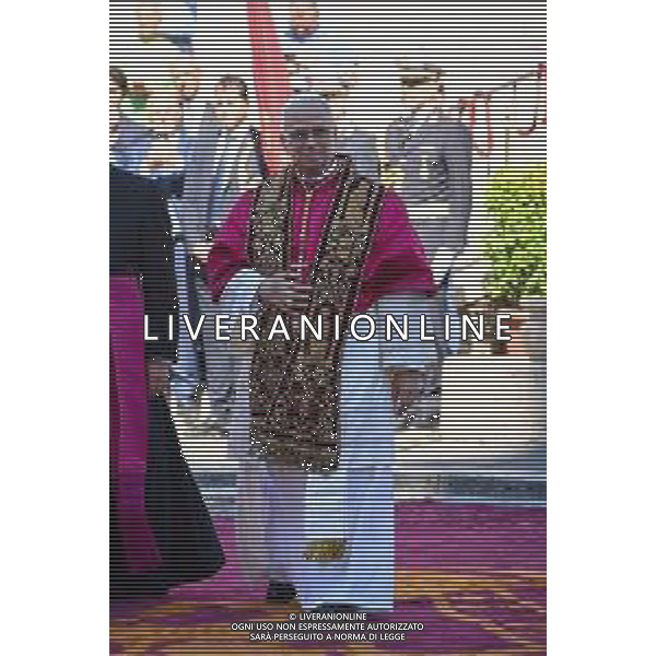 Roma - 25 Maggio 2025 Papa Leone XIV incontra il Sindaco di Roma Roberto Gualtieri ai piedi del Campidoglio Nella Foto: Papa Leone XIV Andrea Bracaglia - AGENZIA ALDO LIVERANI SAS