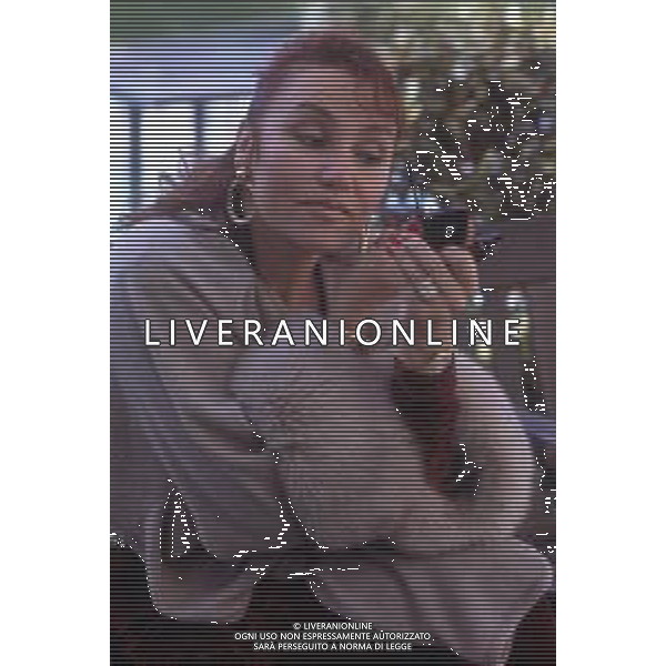 DIAP-RETROSPETTIVA ADRIANA RUSSO ATTRICE NELLA FOTO ADRIANA RUSSO NELL\'ANNO 1990 AG ALDO LIVERANI SAS