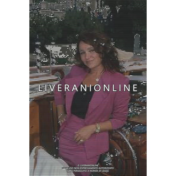 DIAP-RETROSPETTIVA ADRIANA RUSSO ATTRICE NELLA FOTO ADRIANA RUSSO NELL\'ANNO 1990 AG ALDO LIVERANI SAS