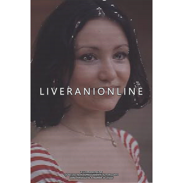COL-RETROSPETTIVA ADRIANA RUSSO ATTRICE NELLA FOTO ADRIANA RUSSO NELL\'ANNO 1970 AG ALDO LIVERANI SAS