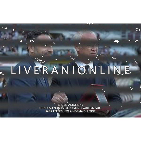 TVMV-Torino 25.05.2025 Stadio Grande Torino @Manuela Viganti/Ag. Aldo Liverani sas Torino vs Roma Campionato Calcio Serie A Enilive 2024/2025 38a giornata Nella foto: claudio ranieri e davide vagnati ©TVMV Viganti - AGENZIA ALDO LIVERANI SAS