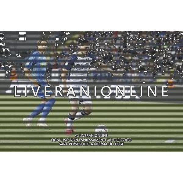 Suat Serdar of Hellas Verona FC scores a goal during Empoli FC vs Hellas Verona FC, 38° Serie A Enilive 2024-25 game at Carlo Castellani stadium in Empoli (FI), Italy, on May 25, 2025. (Photo by Davide Casentini)- AGENZIA ALDO LIVERANI SAS
