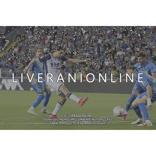 Suat Serdar of Hellas Verona FC scores a goal during Empoli FC vs Hellas Verona FC, 38° Serie A Enilive 2024-25 game at Carlo Castellani stadium in Empoli (FI), Italy, on May 25, 2025. (Photo by Davide Casentini)- AGENZIA ALDO LIVERANI SAS