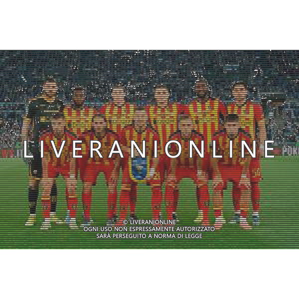 TVEM May 25, 2025 Roma, Italy - SS Lazio vs US Lecce - Italian soccer serie A 2024/25 - Olympic Stadium. In the pic: US Lecce team line up - FORMAZIONE LECCE ©TVEM Emmanuele Mastrodonato - AGENZIA ALDO LIVERANI SAS