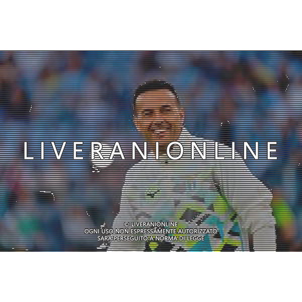 TVEM May 25, 2025 Roma, Italy - SS Lazio vs US Lecce - Italian soccer serie A 2024/25 - Olympic Stadium. In the pic: Pedro of SS Lazio ©TVEM Emmanuele Mastrodonato - AGENZIA ALDO LIVERANI SAS