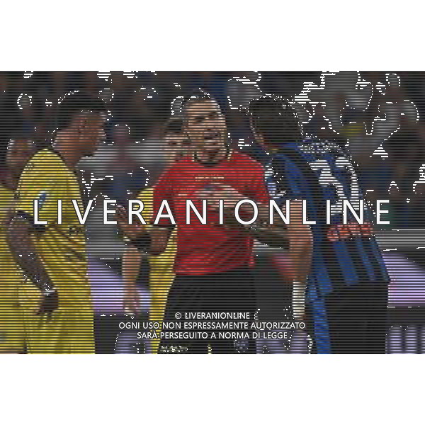 TVRG Atalanta vs Parma nella foto l\'arbitro Livio Marinelli di Tivoli (Roma) Bergamo 25-05-2025 Gewiss Stadium Campionato Serie A Enilive - 38a giornata foto Roberto Garavaglia/Agenzia Aldo Liverani sas