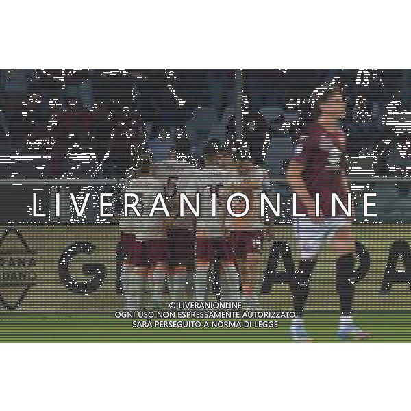 TVMV-Torino 25.05.2025 Stadio Grande Torino @Manuela Viganti/Ag. Aldo Liverani sas Torino vs Roma Campionato Calcio Serie A Enilive 2024/2025 38a giornata Nella foto: esultanza roma dopo ilgol di leandro paredes ©TVMV VIGANTI - AGENZIA ALDO LIVERANI SAS