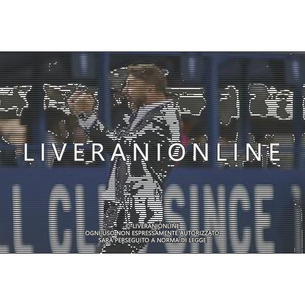 Paolo Zanetti Head Coach of Hellas Verona FC celebrate the victory at the end of Empoli FC vs Hellas Verona FC, 38° Serie A Enilive 2024-25 game at Carlo Castellani stadium in Empoli (FI), Italy, on May 25, 2025. (Photo by Davide Casentini) - AGENZIA ALDO LIVERANI SAS