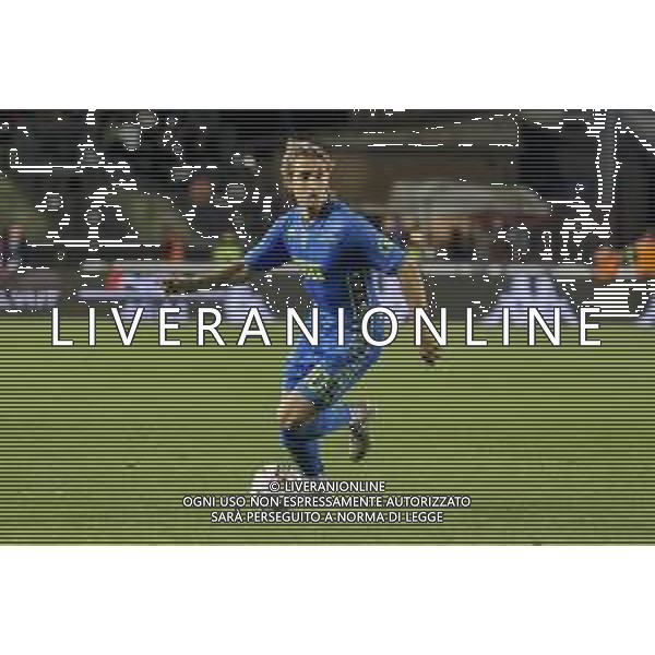 Jacopo Fazzini of Empoli FC play the ball during Empoli FC vs Hellas Verona FC, 38° Serie A Enilive 2024-25 game at Carlo Castellani stadium in Empoli (FI), Italy, on May 25, 2025. (Photo by Davide Casentini) - AGENZIA ALDO LIVERANI SAS