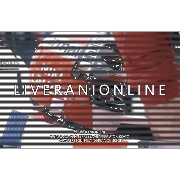 DIAP-RETROSPETTIVA NIKI LAUDA PILOTA F1 NELLA FOTO NIKI LAUDA A LE CASTELLET NELL\'ANNO 1982 AG ALDO LIVERANI SAS
