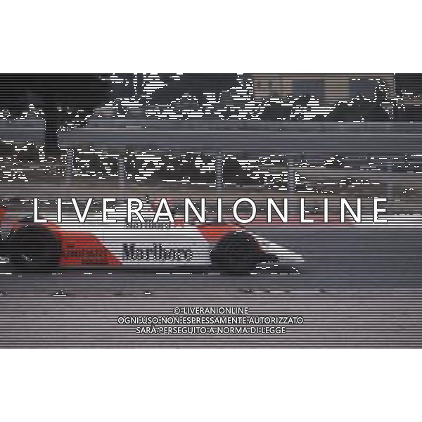 DIAP-RETROSPETTIVA NIKI LAUDA PILOTA F1 NELLA FOTO NIKI LAUDA A LE CASTELLET NELL\'ANNO 1982 AG ALDO LIVERANI SAS