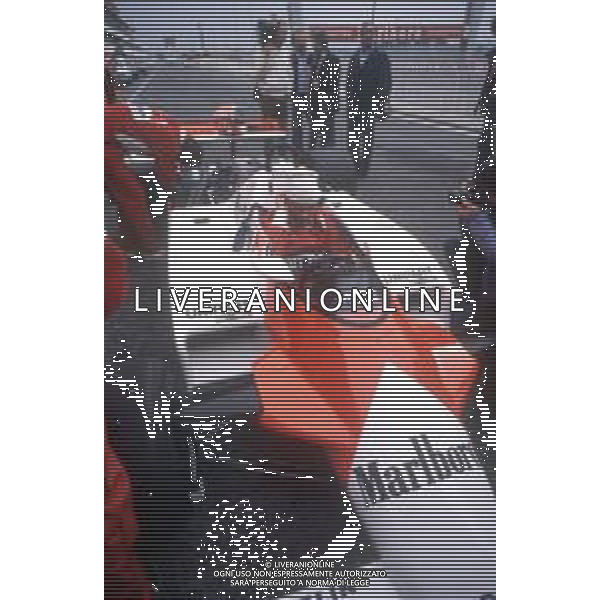 DIAP-RETROSPETTIVA NIKI LAUDA PILOTA F1 NELLA FOTO NIKI LAUDA A LE CASTELLET NELL\'ANNO 1982 AG ALDO LIVERANI SAS