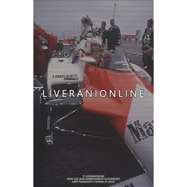 DIAP-RETROSPETTIVA NIKI LAUDA PILOTA F1 NELLA FOTO NIKI LAUDA A LE CASTELLET NELL\'ANNO 1982 AG ALDO LIVERANI SAS
