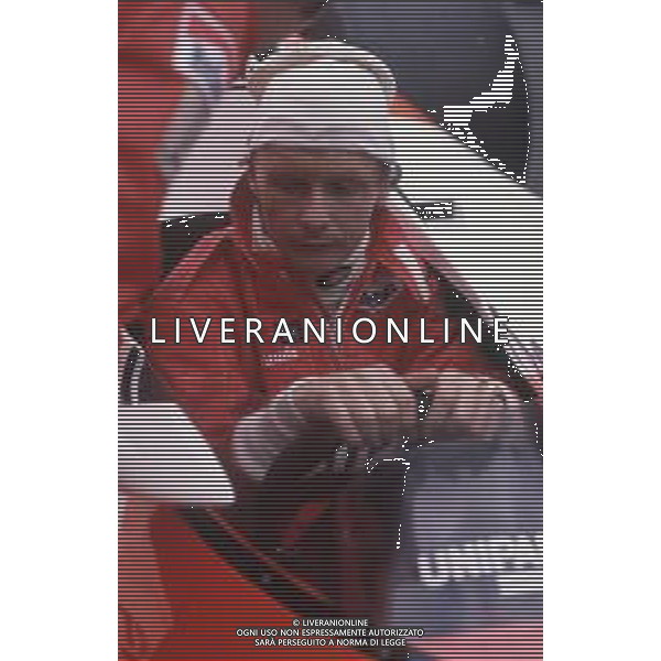 DIAP-RETROSPETTIVA NIKI LAUDA PILOTA F1 NELLA FOTO NIKI LAUDA A LE CASTELLET NELL\'ANNO 1982 AG ALDO LIVERANI SAS