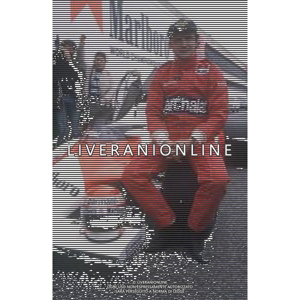 DIAP-RETROSPETTIVA NIKI LAUDA PILOTA F1 NELLA FOTO NIKI LAUDA A LE CASTELLET NELL\'ANNO 1982 AG ALDO LIVERANI SAS