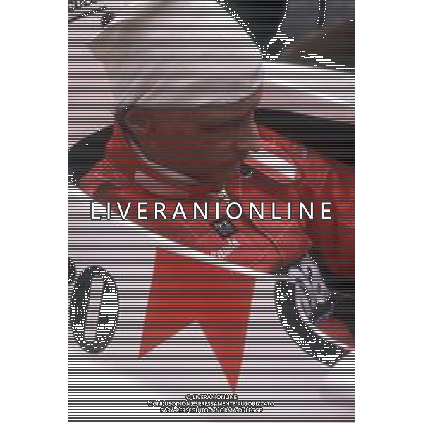 DIAP-RETROSPETTIVA NIKI LAUDA PILOTA F1 NELLA FOTO NIKI LAUDA A LE CASTELLET NELL\'ANNO 1982 AG ALDO LIVERANI SAS