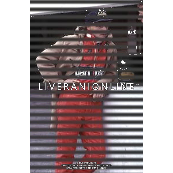DIAP-RETROSPETTIVA NIKI LAUDA PILOTA F1 NELLA FOTO NIKI LAUDA A LE CASTELLET NELL\'ANNO 1982 AG ALDO LIVERANI SAS
