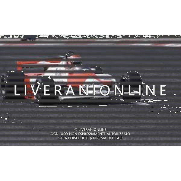 DIAP-RETROSPETTIVA NIKI LAUDA PILOTA F1 NELLA FOTO NIKI LAUDA A LE CASTELLET NELL\'ANNO 1982 AG ALDO LIVERANI SAS
