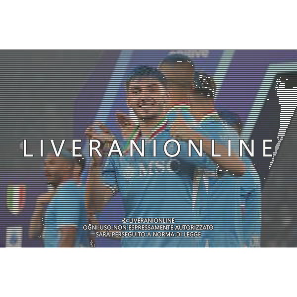 23-05-2025 NAPOLI-CAMPIONATO DI CALCIO SERIE A NAPOLI CAGLIARI NELLA FOTO: FESTA SCUDETTO,Billy Gilmour FOTO MOSCA \AGENZIA LIVERANI SAS