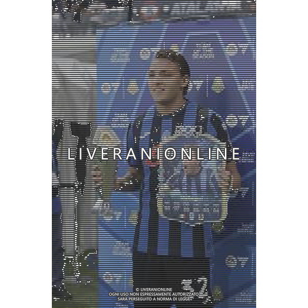 MATEO RETEGUI PREMIAZIONE -ATALANTA vs PARMA Campionato Calcio Serie A 38a giornata 25-05-2025 ©PAOLO GIAMPIETRI - AGENZIA ALDO LIVERANI SAS