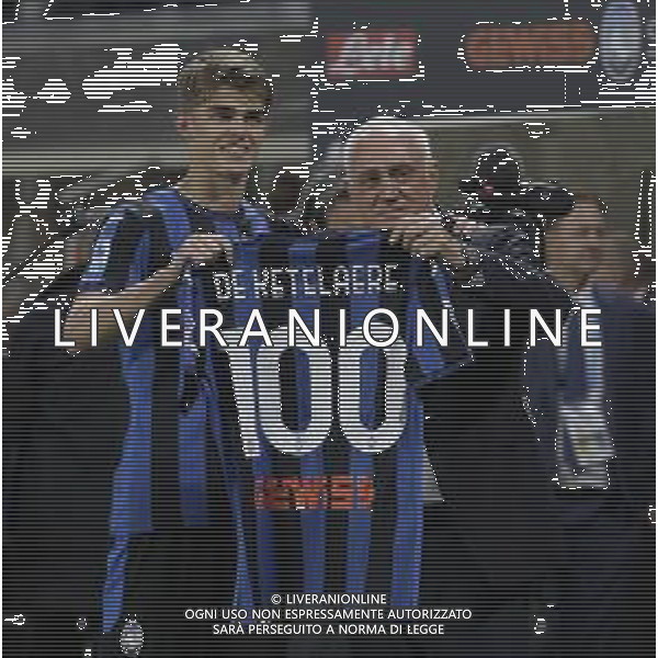 IL PRESIDENTE ANTONIO PERCASSI CON CHARLES DE KETELAERE -ATALANTA vs PARMA Campionato Calcio Serie A 38a giornata 25-05-2025 ©PAOLO GIAMPIETRI - AGENZIA ALDO LIVERANI SAS