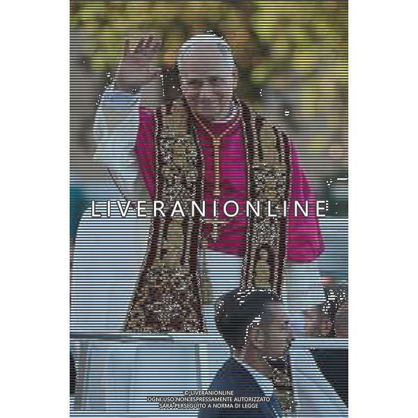 Roma - 25 Maggio 2025 Santa Messa e Insediamento sulla Cathedra Romana Nella Foto: Papa Leone XIV  Andrea Bracaglia- AGENZIA ALDO LIVERANI SAS
