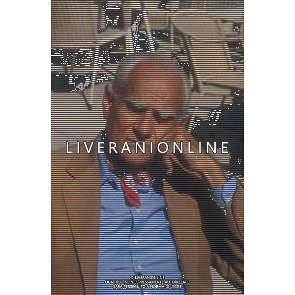 DIAP-RETROSPETTIVA ALBERTO MORAVIA SCRITTORE NELLA FO ALBERTO MORAVA A VENEZIA NELL\'ANNO 1980 AG ALDO LIVERANI SAS