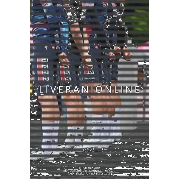 27-05-2025 Giro D\'italia; Tappa 16 Piazzola Sul Brenta - Brentonico San Valentino; 2025, Soudal - Quick Step; Piazzola Sul Brenta; ©SIROTTI - AGENZIA ALDO LIVERANI SAS