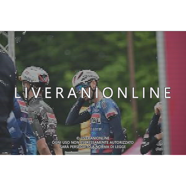 27-05-2025 Giro D\'italia; Tappa 16 Piazzola Sul Brenta - Brentonico San Valentino; 2025, Soudal - Quick Step; Cattaneo, Mattia; Piazzola Sul Brenta; ©SIROTTI - AGENZIA ALDO LIVERANI SAS