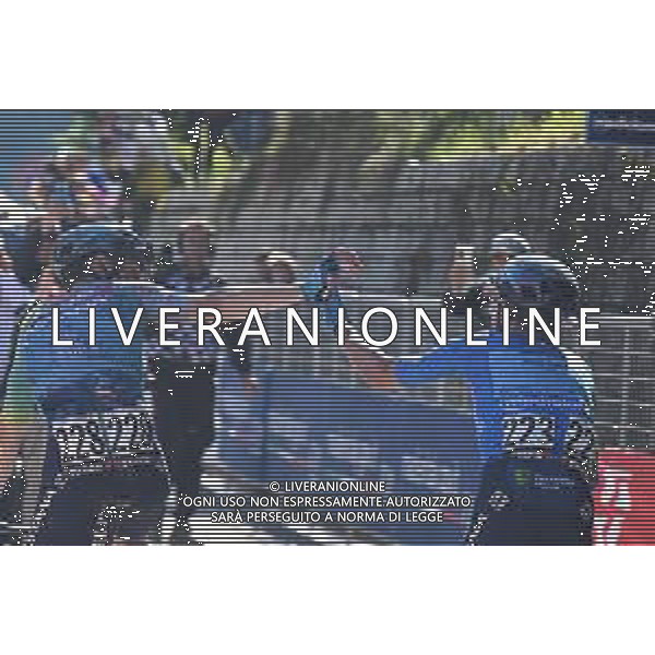 27-05-2025 Giro D\'italia; Tappa 16 Piazzola Sul Brenta - Brentonico San Valentino; 2025, Xds - Astana; Scaroni, Christian; Fortunato, Lorenzo; Brentonico San Valentino; ©SIROTTI - AGENZIA ALDO LIVERANI SAS