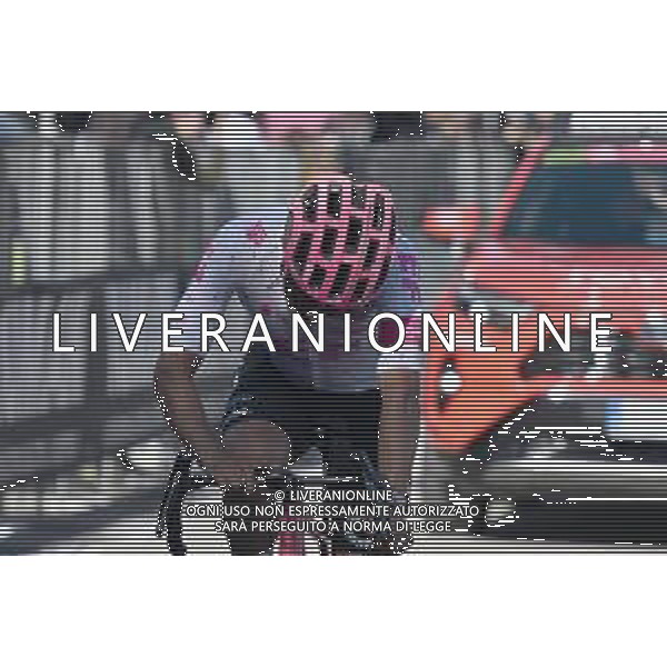 27-05-2025 Giro D\'italia; Tappa 16 Piazzola Sul Brenta - Brentonico San Valentino; 2025, Ef Education - Easypost; Carapaz Antonio, Richard Antonio; Brentonico San Valentino; ©SIROTTI - AGENZIA ALDO LIVERANI SAS