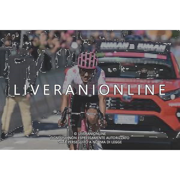 27-05-2025 Giro D\'italia; Tappa 16 Piazzola Sul Brenta - Brentonico San Valentino; 2025, Ef Education - Easypost; Carapaz Antonio, Richard Antonio; Brentonico San Valentino; ©SIROTTI - AGENZIA ALDO LIVERANI SAS
