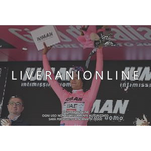 27-05-2025 Giro D\'italia; Tappa 16 Piazzola Sul Brenta - Brentonico San Valentino; 2025, Uae Team Emirates - Xrg; Del Toro Romero, Isaac; Brentonico San Valentino; ©SIROTTI - AGENZIA ALDO LIVERANI SAS