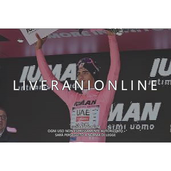 27-05-2025 Giro D\'italia; Tappa 16 Piazzola Sul Brenta - Brentonico San Valentino; 2025, Uae Team Emirates - Xrg; Del Toro Romero, Isaac; Brentonico San Valentino; ©SIROTTI - AGENZIA ALDO LIVERANI SAS