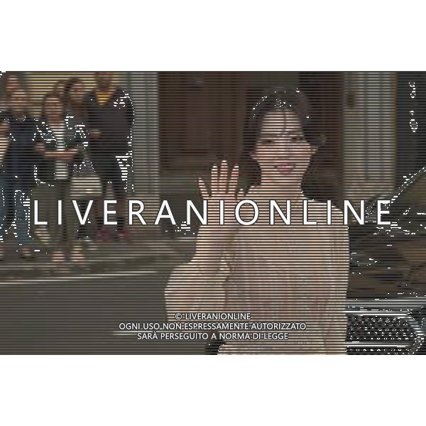 Roma - 27 Maggio 2025 Arrivi delle Celebrita\' alla sfilata "Cruise 2026" di Dior a Villa Albani Torlonia a Roma Nella Foto: Han So Hee foto-Andrea Bracaglia-ag aldo liverani sas